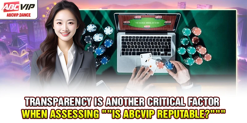 Transparency is another critical factor when assessing "Is ABCVIP reputable?" Transparency is another critical factor when assessing "Is ABCVIP reputable?"